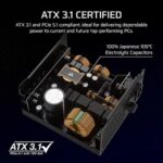 Corsair RM850x Gold ATX 3.1 Fully Modular Smps - Image 3