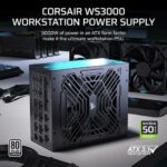 Corsair WS3000 Platinum 3000 Watt ATX 3.1 Fully Modular Workstation Smps - Image 2