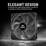 Ant Esports Darkflow Black Cabinet Fan, Triple Pack - Image 9