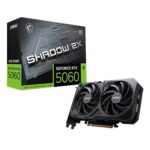 MSI RTX 5060 Shadow 2X OC 8GB GDDR7 Graphics Card