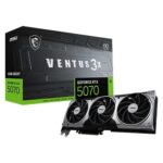 MSI RTX 5070 Ventus 3X OC 12GB GDDR7 Graphics Card