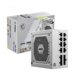 MSI MAG A850GL PCIE5 White Gold ATX 3.1 Fully Modular Smps