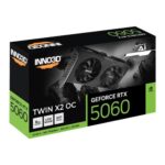 INNO3D RTX 5060 Twin X2 OC V2 8GB GDDR7 SFF Graphics Card - Image 3
