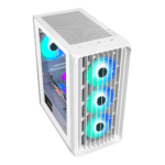 Ant Esports 205 Air ARGB White ATX Mid Tower Case - Image 3