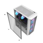 Ant Esports 220 Air Auto RGB White ATX Mid Tower Case - Image 6