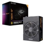 EVGA SuperNova 1300 G Plus ATX 3.1 1300 Watt Gold Fully Modular Smps