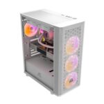 Ant Esports 250 Air ARGB White ATX Mid Tower Case - Image 6