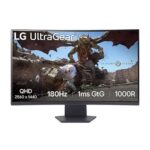 LG UltraGear 32GS60QC-B 32 Inch Curved Gaming Monitor