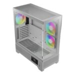 Gamdias Atlas M1 White ARGB Mid Tower ATX Case - Image 3