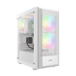 Gamdias Aura GC6 WH ARGB White ATX Mid Tower Case - Image 2