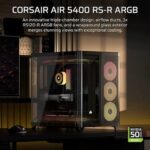 Corsair Air 5400 RS-R ARGB E-ATX Mid Tower Case - Image 2