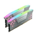 Corsair Vengeance RGB DDR5 Grey Cherry Blossom 32GB (16GB x 2) 6000MHz CL30 RAM