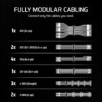 Corsair RM1000x Gold ATX 3.1 Fully Modular Smps - Image 6