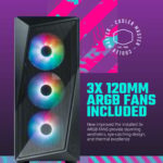 Cooler Master CMP 520 ATX Mid Tower Case - Image 10