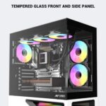 Ant Esports Crystal Spectra ARGB E-ATX Mid Tower Case - Image 2