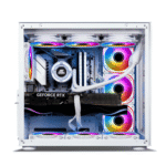 Ant Esports Crystal ARGB White E-ATX Mid Tower Case - Image 3