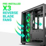 Ant Esports Crystal X11 ARGB ATX Mid Tower Case - Image 19