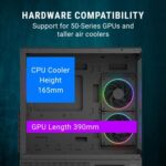 Ant Esports Crystal X3 LCD ARGB ATX Mid Tower Case - Image 12