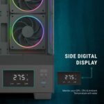 Ant Esports Crystal X3 LCD ARGB ATX Mid Tower Case - Image 10