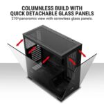 ANT Esports Crystal X7 ARGB ATX Mid Tower Case - Image 8