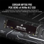 Corsair MP700 PRO 1TB M.2 NVMe 2.0 Gen5 SSD - Image 2