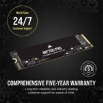 Corsair MP700 PRO 1TB M.2 NVMe 2.0 Gen5 SSD - Image 8