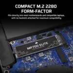 Corsair MP700 Elite 2TB NVMe Gen5 SSD - Image 5