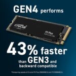 Crucial P3 Plus 1TB M.2 NVMe Gen4 SSD - Image 4