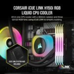 Corsair iCUE LINK H150i RGB Black 360mm CPU Liquid Cooler - Image 2