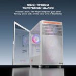 Dawg Y 804 White ARGB ATX Mid Tower Case - Image 7
