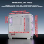 Dawg Y 804 White ARGB ATX Mid Tower Case - Image 8