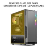 Ant Esports Eclipse Black-Grey ARGB ATX Mid Tower Case - Image 2
