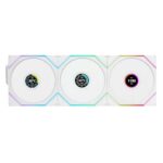 Lian Li UNI Fan TL Wireless LCD ARGB 120mm White Cabinet Fan, Triple Pack - Image 2