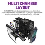 Cooler Master HAF 700 EVO ARGB Grey E-ATX Full Tower Case - Image 6