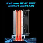 Ant Esports ICE-C400 120mm CPU Air Cooler with Rainbow LED - Image 9