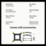 Ant Esports ICE-C612 V2 ARGB 120mm CPU Air Cooler - Image 9