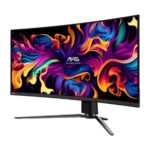 MSI MAG 341CQP QD-OLED 34 Inch Curved Gaming Monitor - Image 3