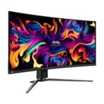 MSI MAG 341CQP QD-OLED 34 Inch Curved Gaming Monitor - Image 4