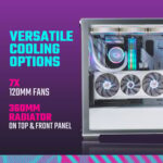 Cooler Master MasterBox 520 Mesh ARGB White E-ATX Mid Tower Case - Image 11