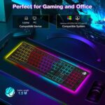 Ant Esports MK1850 Gaming Keyboard with Blue Switches - Image 7