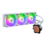 Cooler Master MasterLiquid 360L Core ARGB 360mm CPU Liquid Cooler (White)
