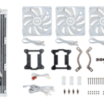 Cooler Master MasterLiquid 360L Core ARGB 360mm CPU Liquid Cooler (White) - Image 5