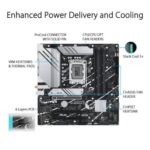 Asus Prime B760M-A WIFI DDR5 M-ATX Motherboard - Image 2