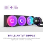 NZXT Kraken Elite 420 RGB CPU Liquid Cooler with IPS LCD - Image 6