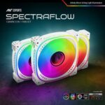 Ant Esports Spectraflow ARGB White Cabinet Fan (Triple Pack) - Image 3