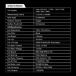 Ant Esports V6 Digital ARGB 120mm CPU Air Cooler with Temperature Display - Image 11