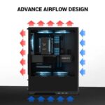 Ant Esports X2 LCD ARGB ATX Mid Tower Case - Image 12