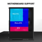Ant Esports X2 LCD ARGB ATX Mid Tower Case - Image 4