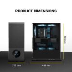 Ant Esports X2 LCD ARGB ATX Mid Tower Case - Image 8