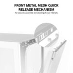 Ant Esports X2 LCD White ARGB ATX Mid Tower Case - Image 11